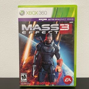 Mass Effect 3 Xbox 360 Video Game CIB Complete Microsoft
